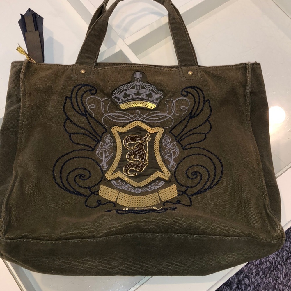 Juicy Couture vintage tote bag.